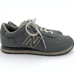 New Balance 501 Ripple Sole Sneakers Gray  Women 9 DadShoe Retro Vintage-Look